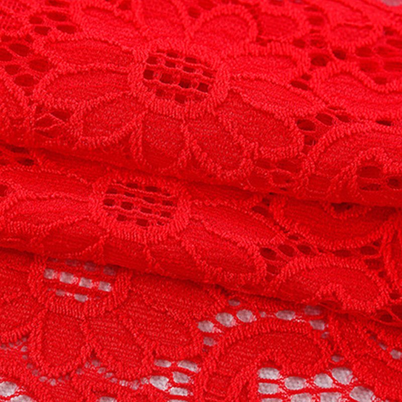 Lace Fabric Bridal Evening Nylon Warp Knit for Bridal Wholesale Suppli 4